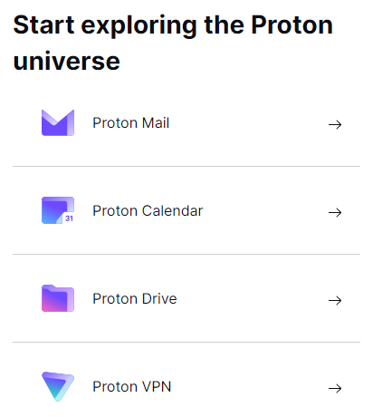 Start exploring the Proton universe