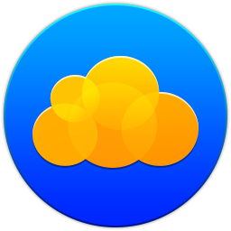 Cloud Mail.RuのLogo、挿絵です。マウスを乗せると回転します。 Cloud Mail.Ru svg vector icon